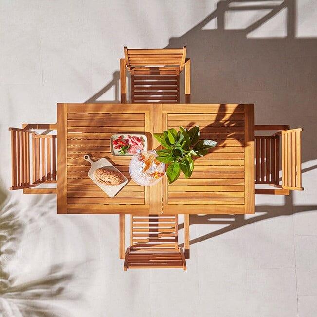 Aspen 6-10 Seater Extendable Wooden Dining Table