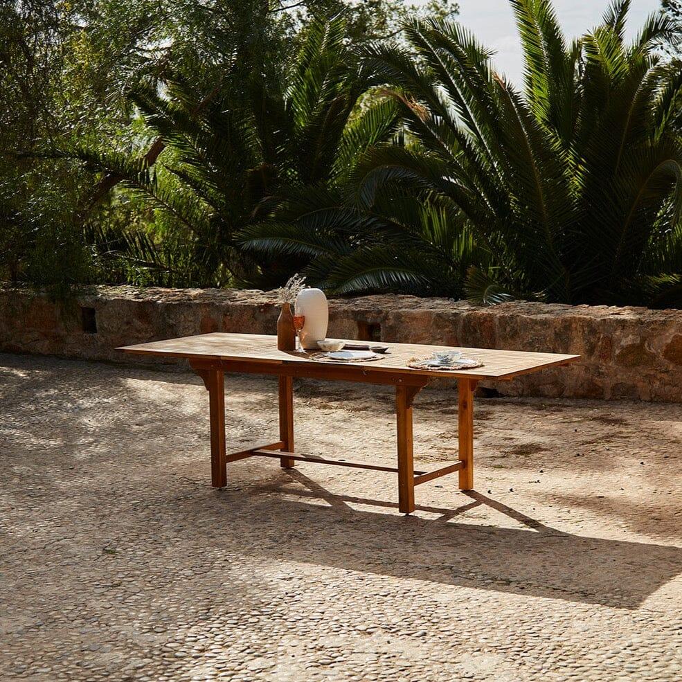 Aspen 8 Seater Wooden Extendable Garden Dining Set