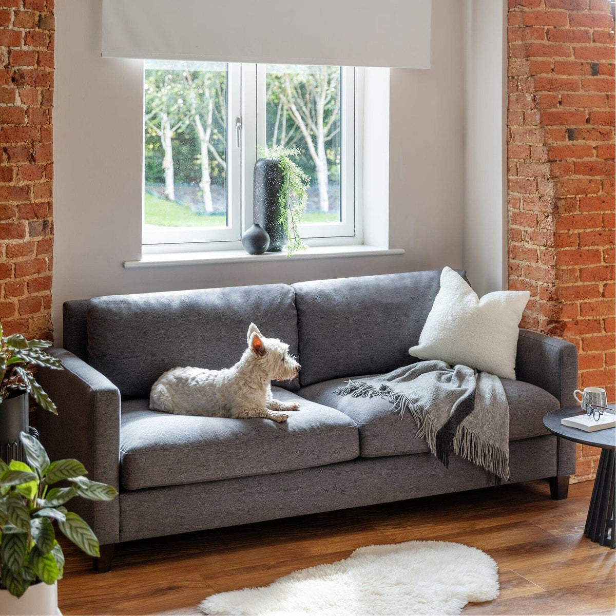 OUTLET - Ava 2 Seater Sofa - Charcoal