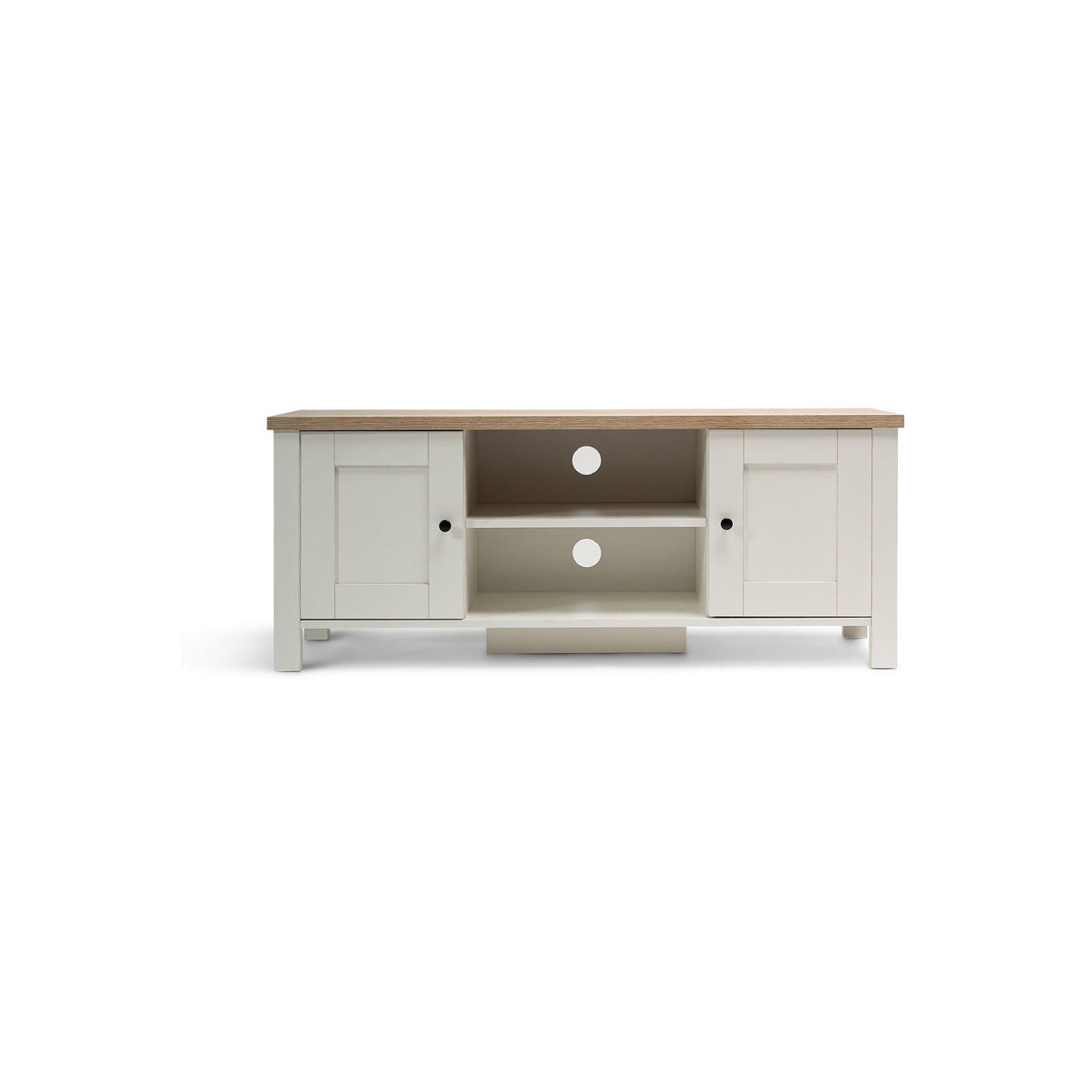 Bampton Alabaster White TV Unit