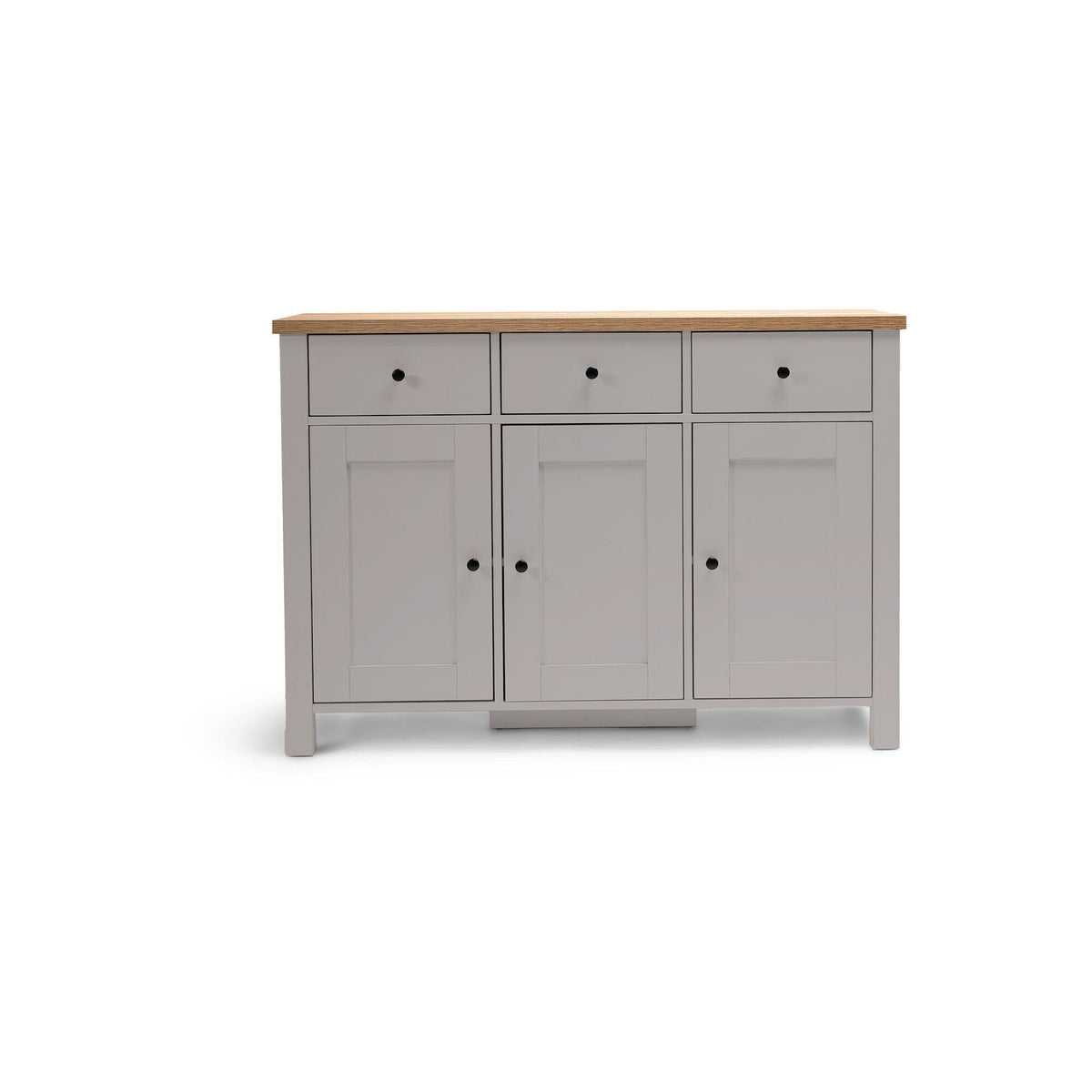 Bampton 3 Door Sideboard - Stone Grey