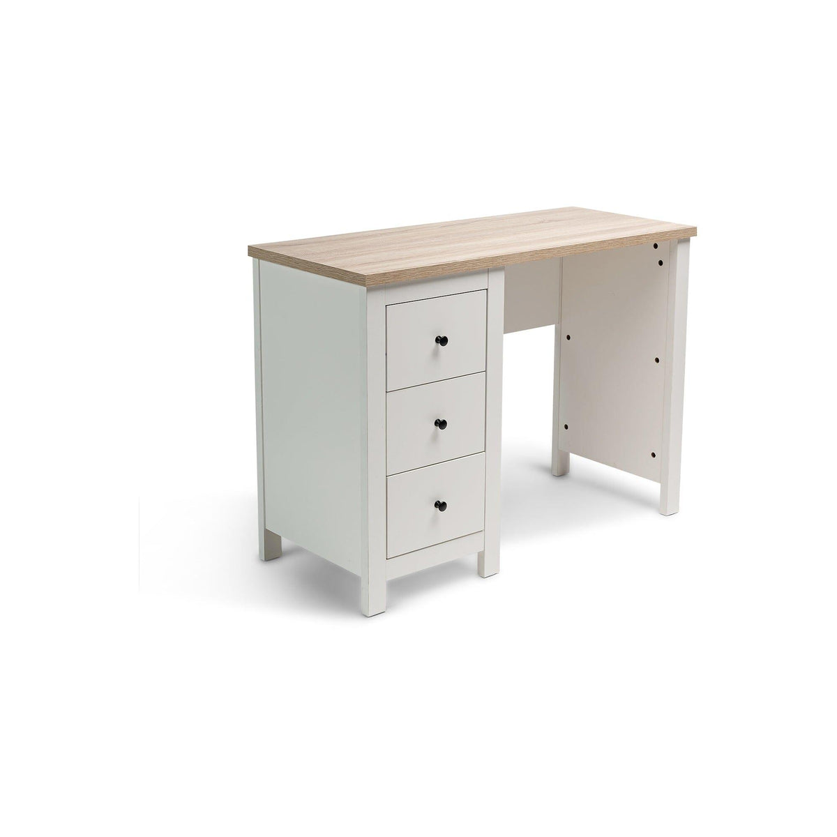 Bampton Dressing Table with Drawers Alabaster White