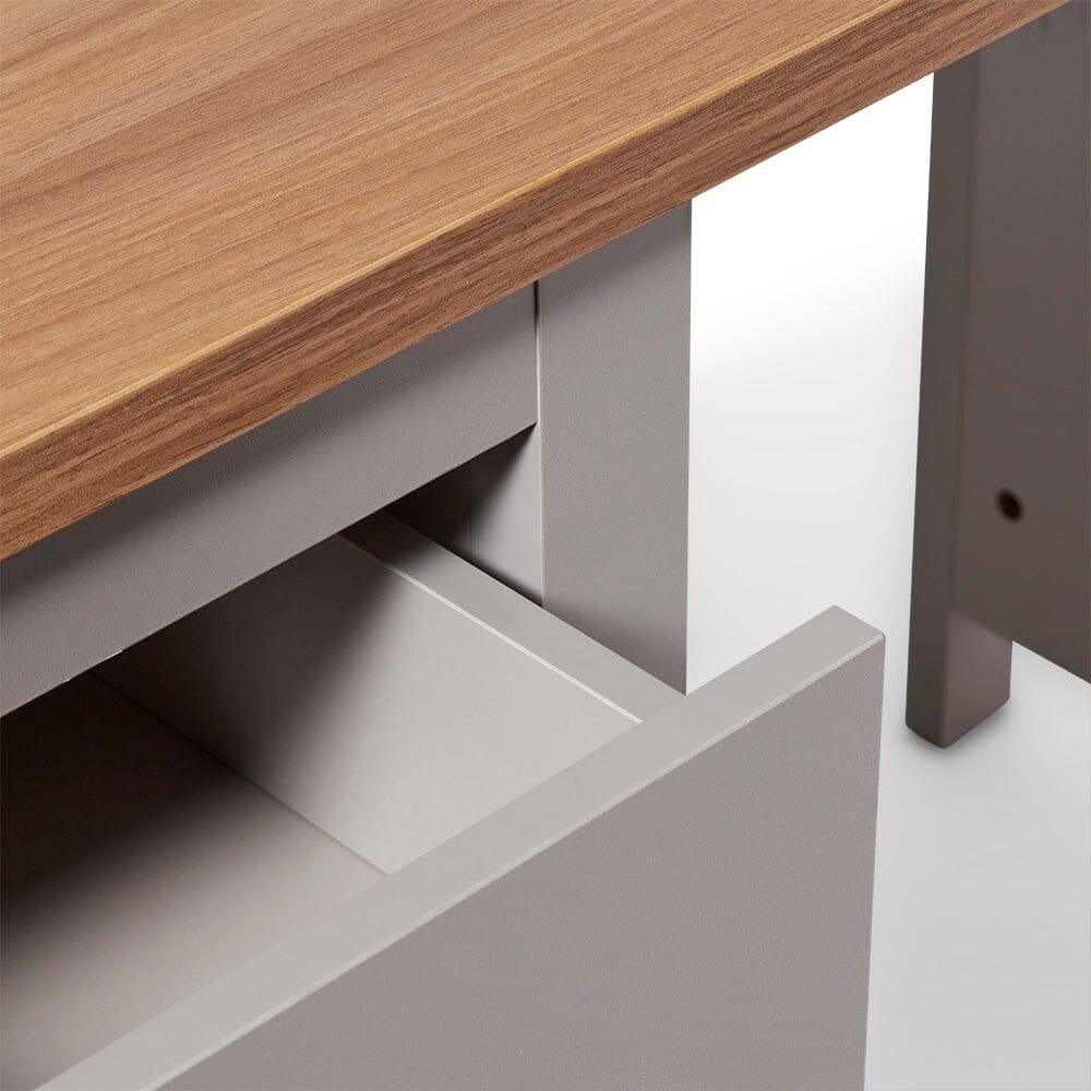 OUTLET - Bampton Grey Dressing Table with Drawers