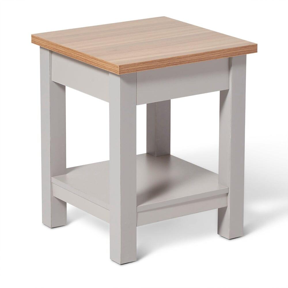 Outlet - Bampton Grey Side Table