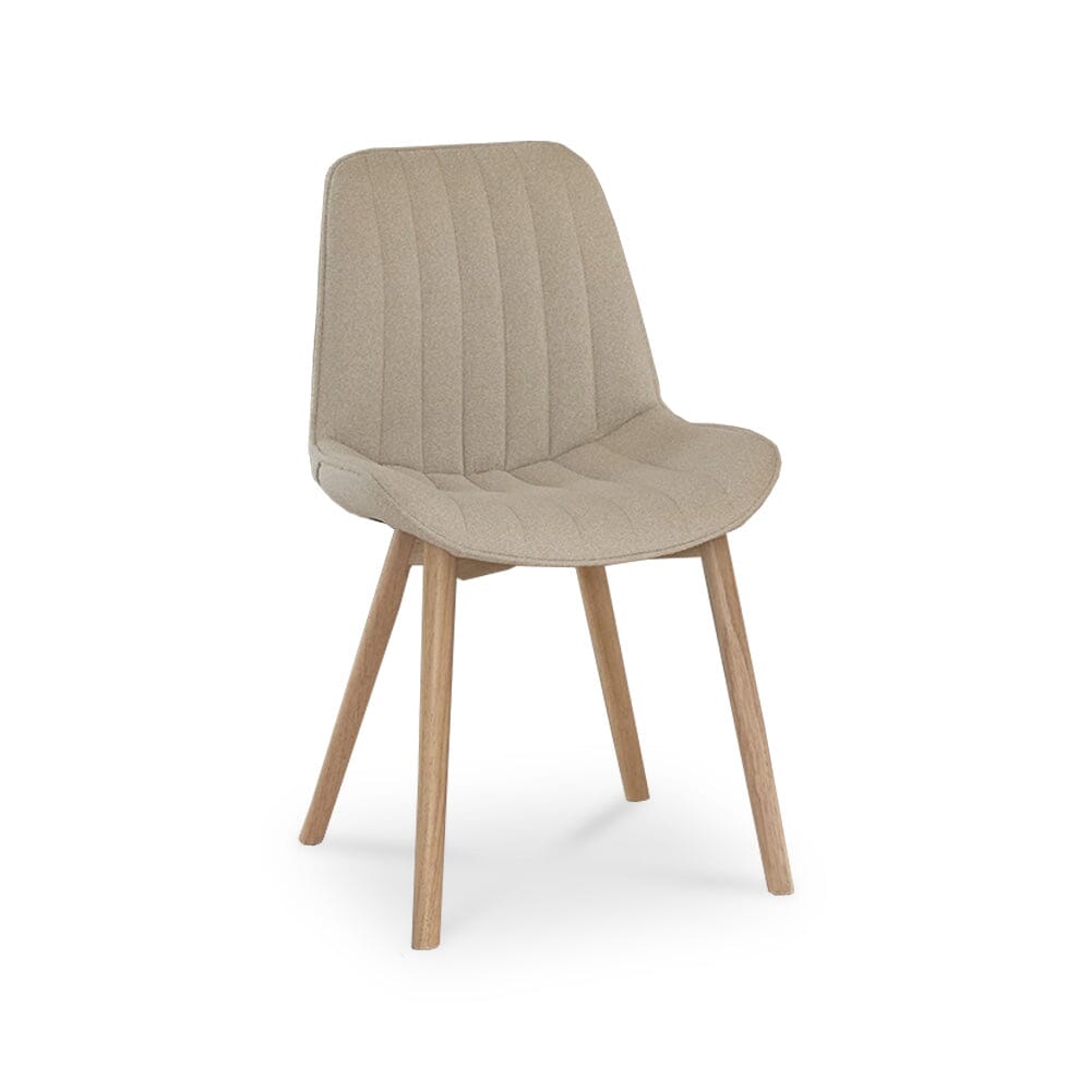 Imogen 190cm Black Mango Wood Dining Table Set  - 6 Seater - Bella Boucle Dining Chairs - Chalked Mango Wood Legs