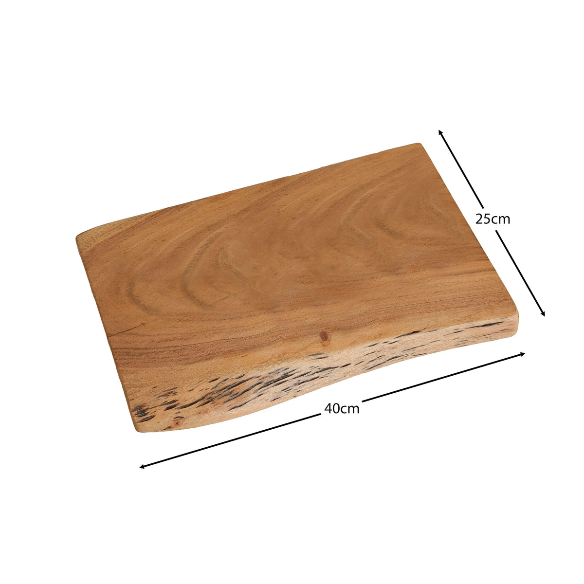 Bosco 40x25cm Wooden Serving Board - Natural