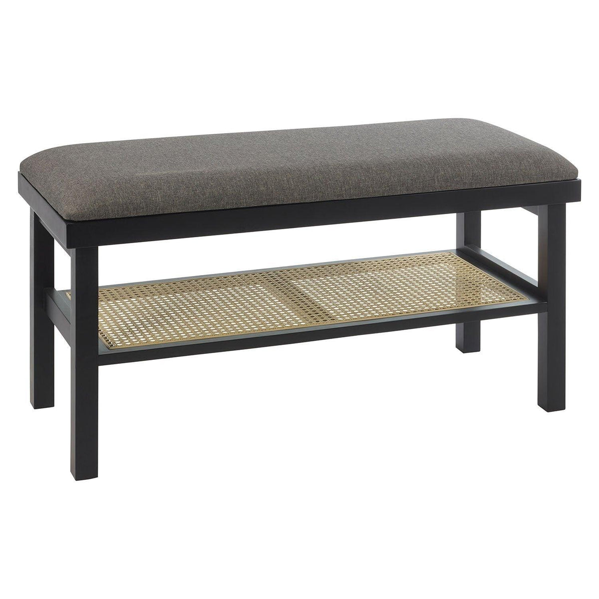 Charlie Hallway Bench - Black