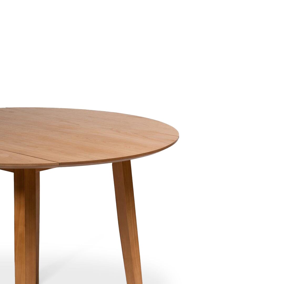 Charlie Classic Oak Dining Table - Drop Leaf