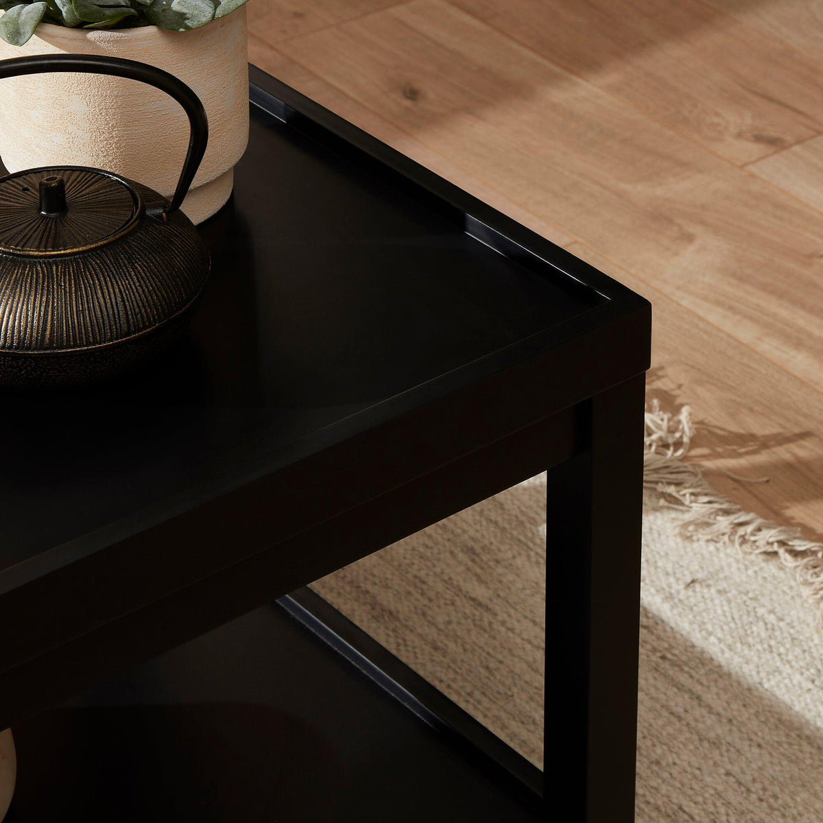 Charlie Noir Black Coffee Table