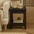 Outlet - Raleigh Black Side Table