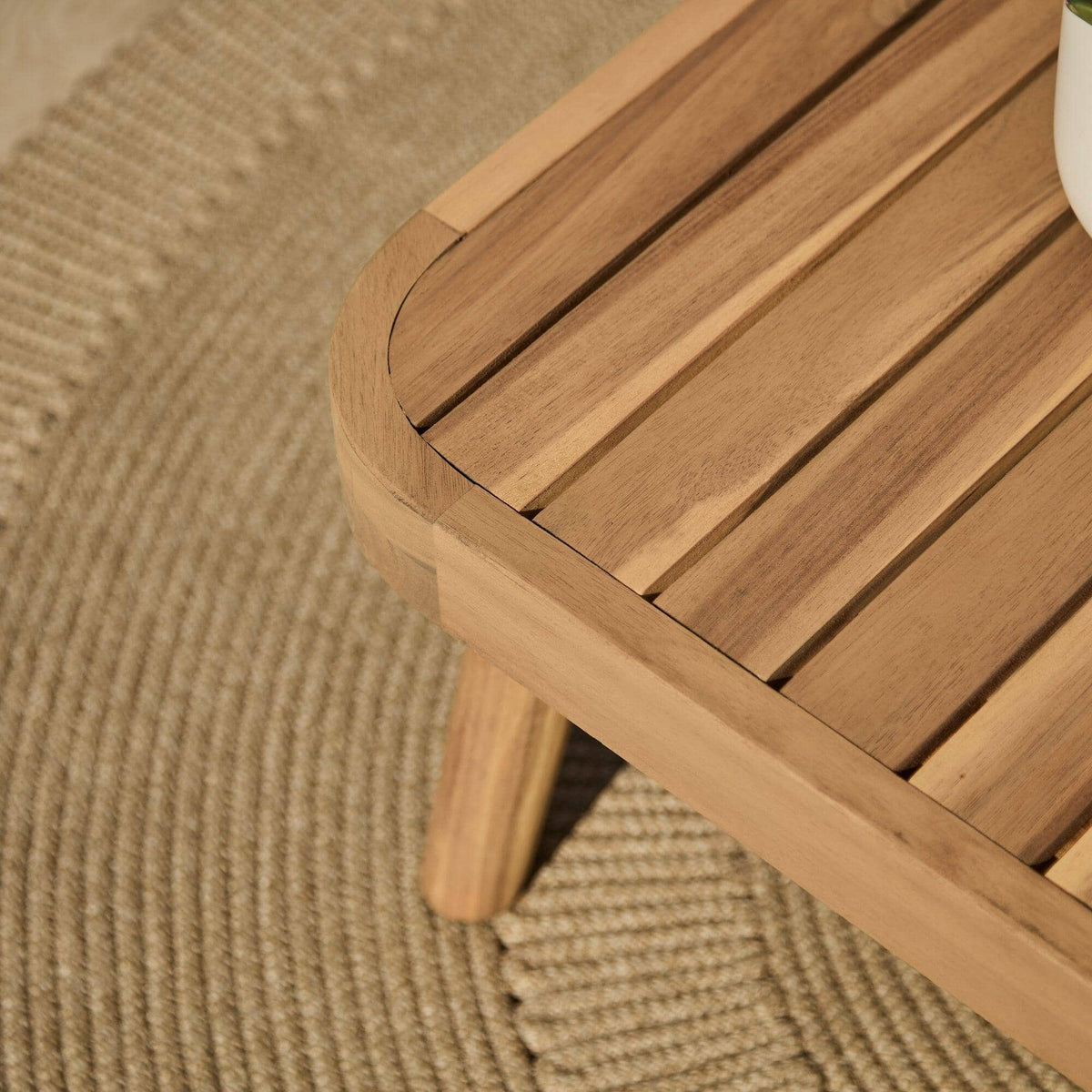 Eaden Rope Corner Coffee Set - Natural