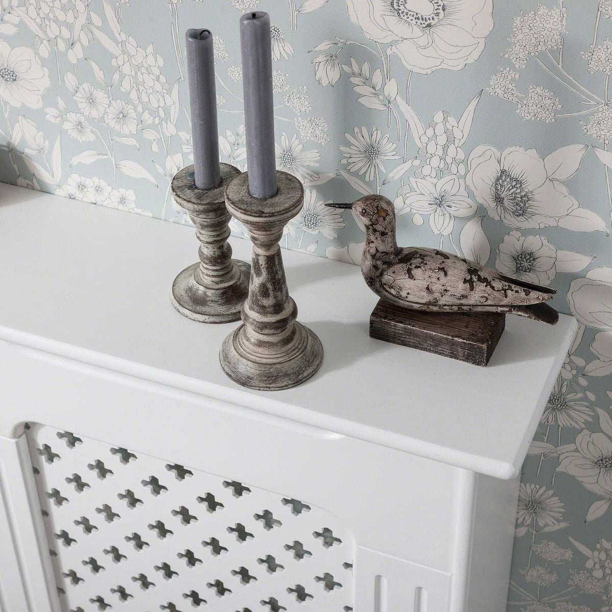 Edith Radiator Cover - White - Small