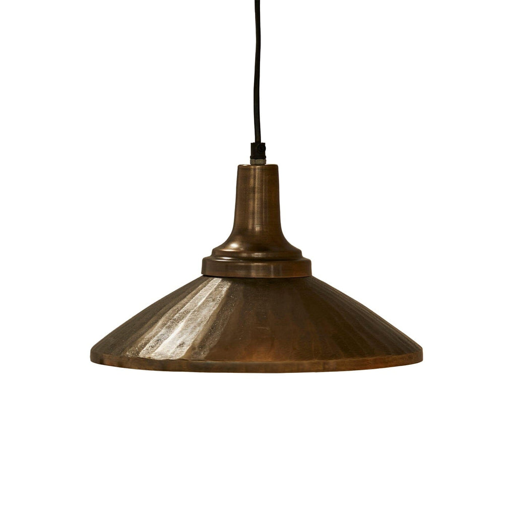 Outlet - Elcombe 18cm Metal Pendant Light - Gold