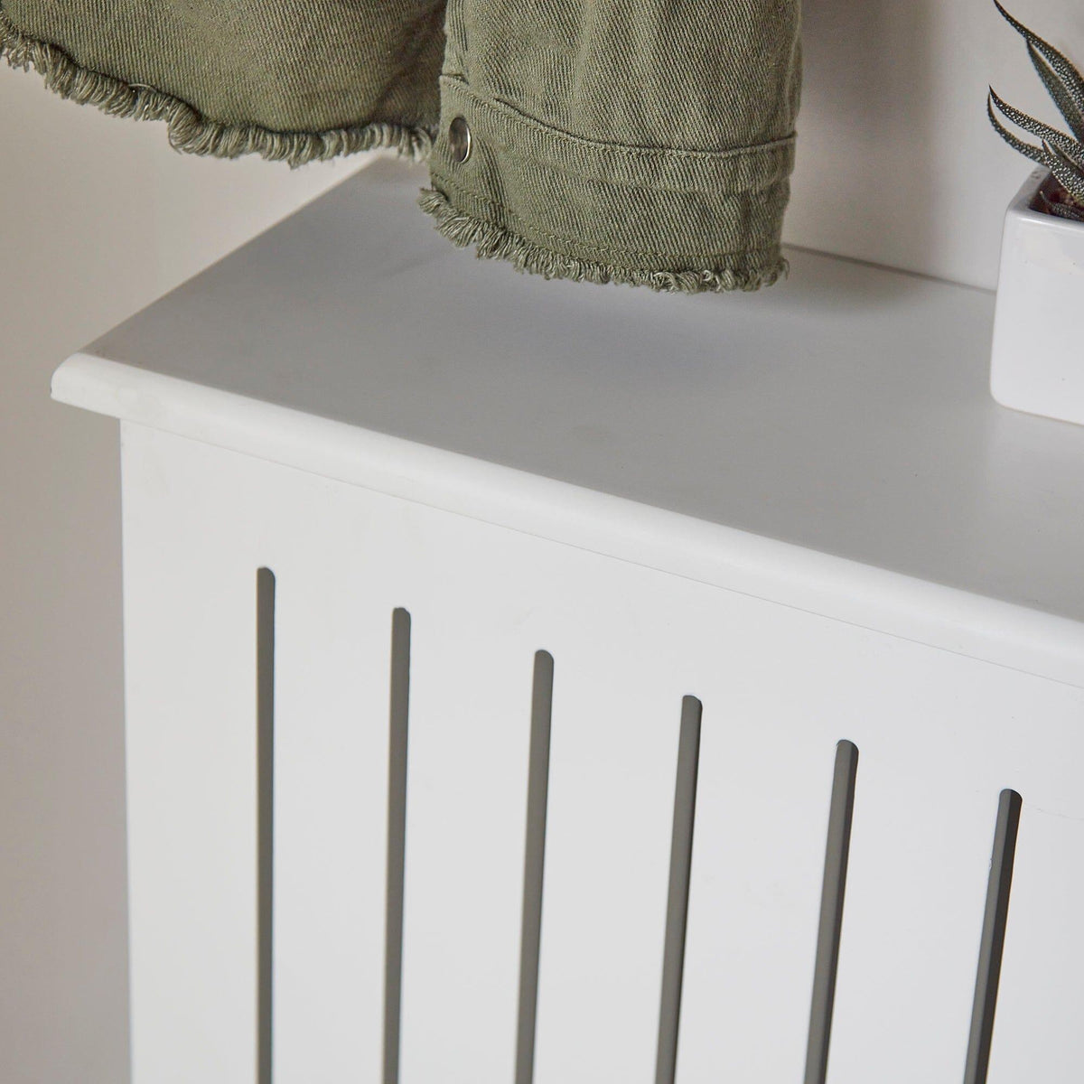 Elspeth Medium Radiator Cover in Snow White