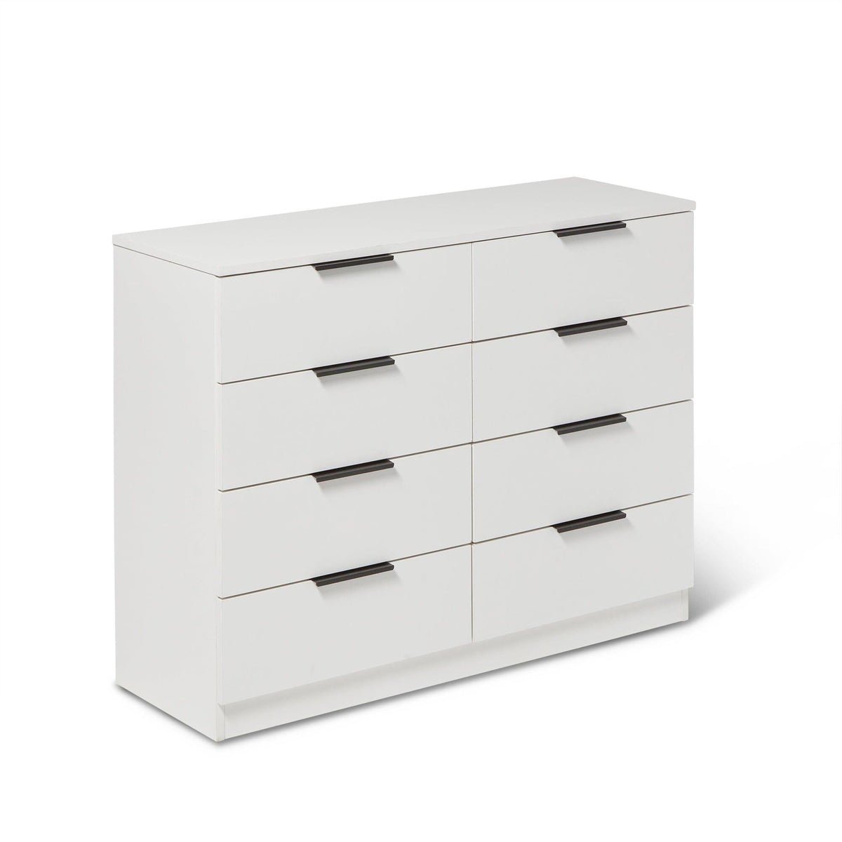 Essie 8 Drawer Chest of Drawers - Pure White