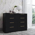 Outlet - Essie 8 Drawer Chest of Drawers - Black