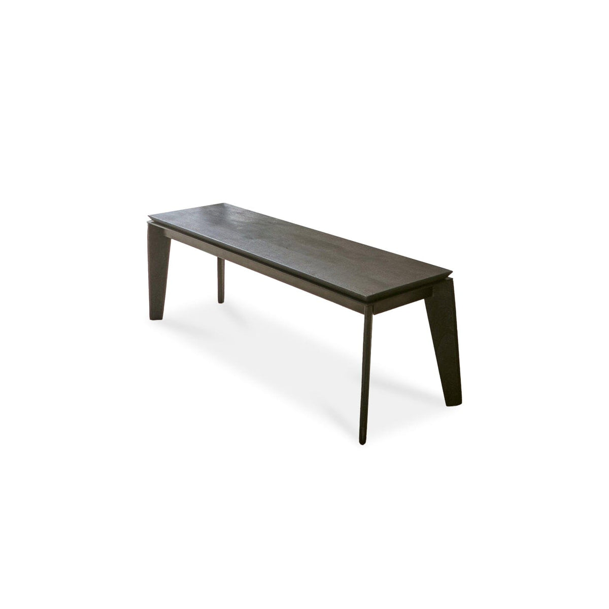 Ethan 3 Seater Mango Wood Dining Bench - Ash Grey