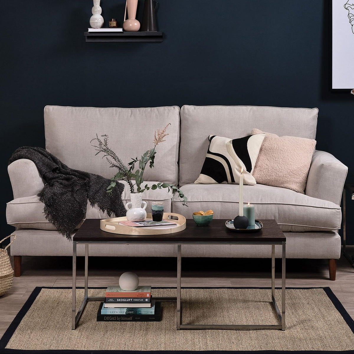 OUTLET - Frankie 3 Seater Sofa - Natural Clay