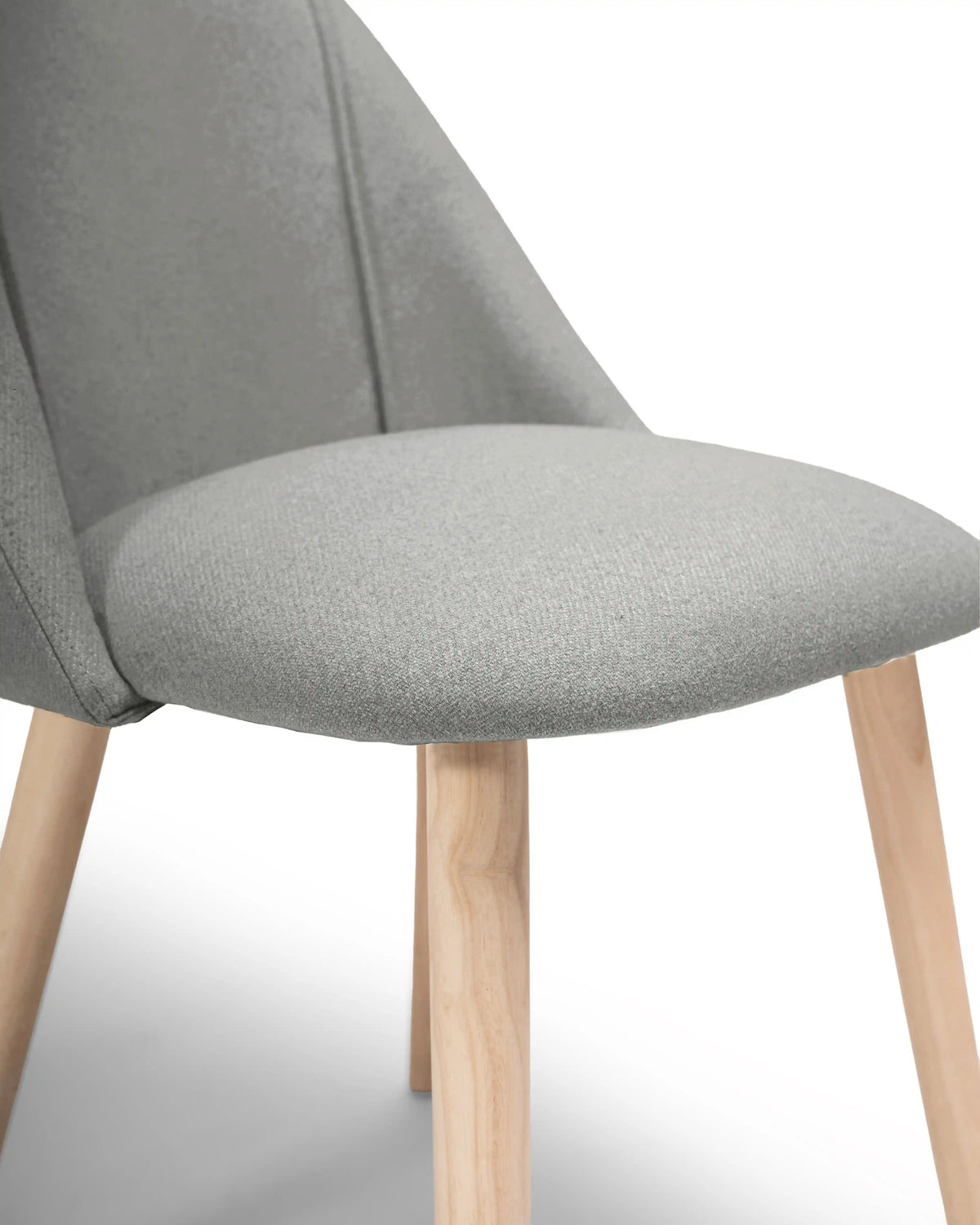 OUTLET - Freya Fossil Dining Chairs - Set of 2 - Whitewash Oak Legs