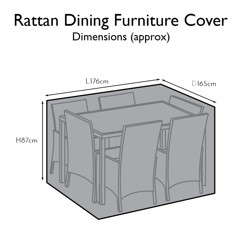 Outlet - Garden Furniture Cover For Marston 6 - Lennox