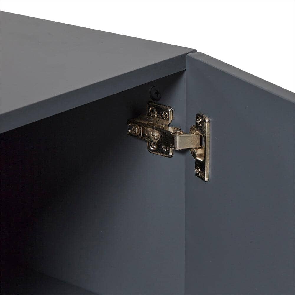OUTLET - Gatsby Large 4 Door Sideboard - Smoke Grey