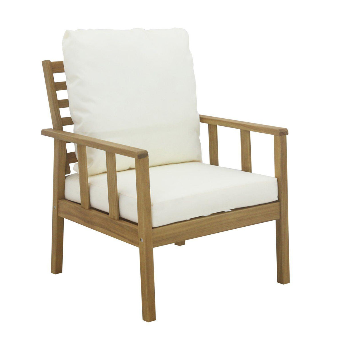Harrelson Wooden Garden Sofa Set - Sand