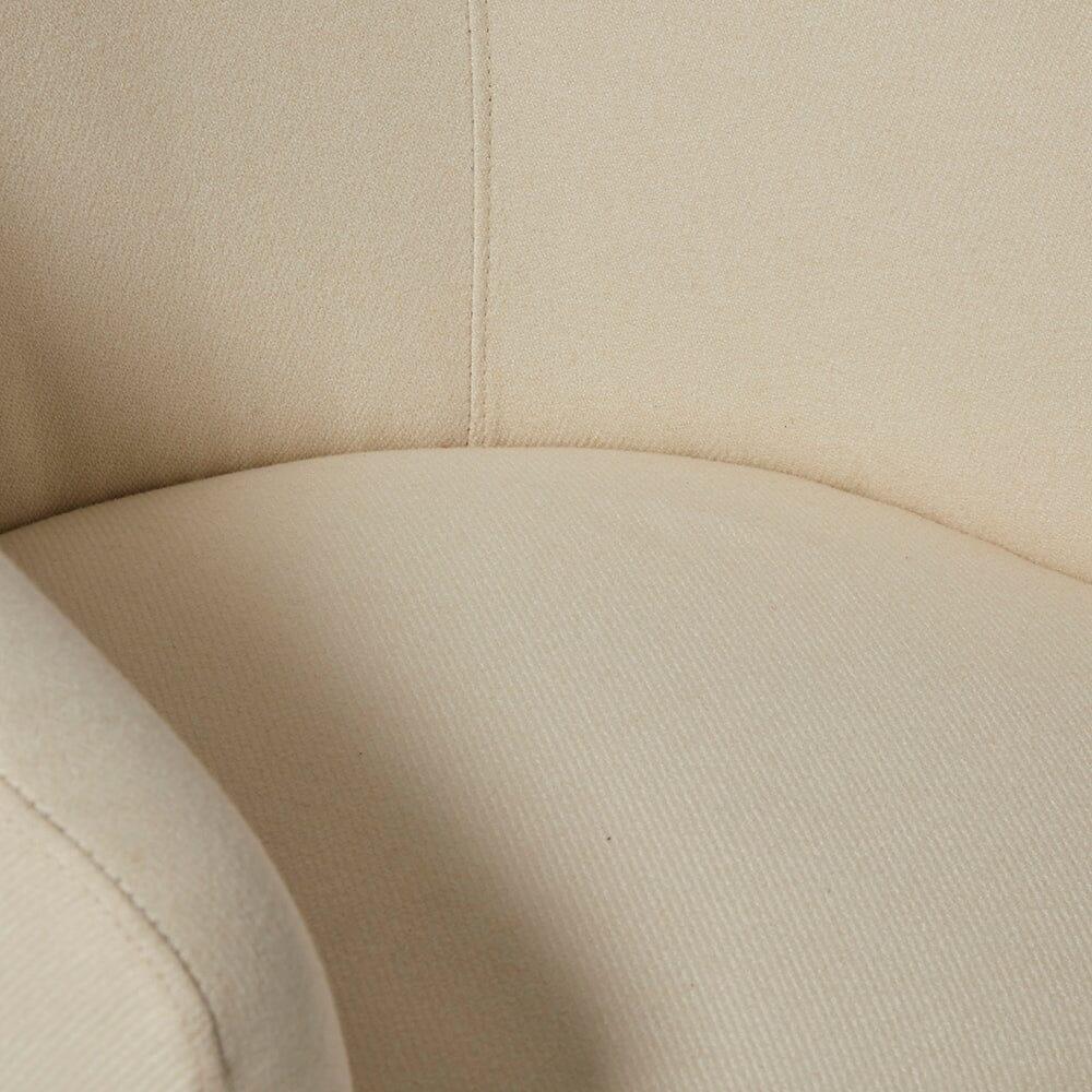 Outlet - Henriette Occasional Chair - Ivory Woolly Twill
