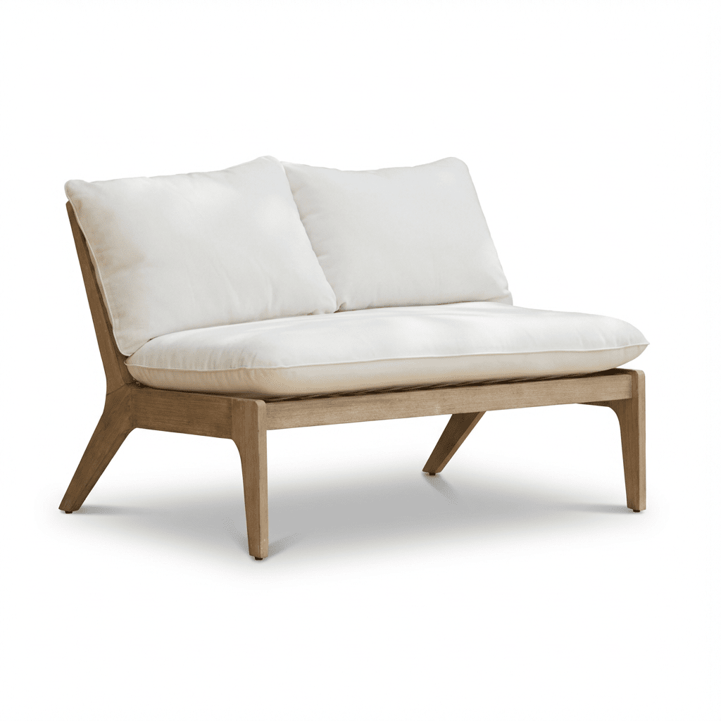 Mali 4 Seater Wooden Garden Sofa Set with Coffee Table