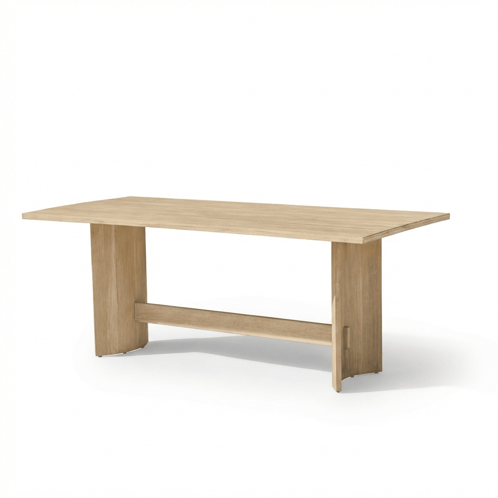Imani Wooden Garden Coffee Table - Light Brush Acacia