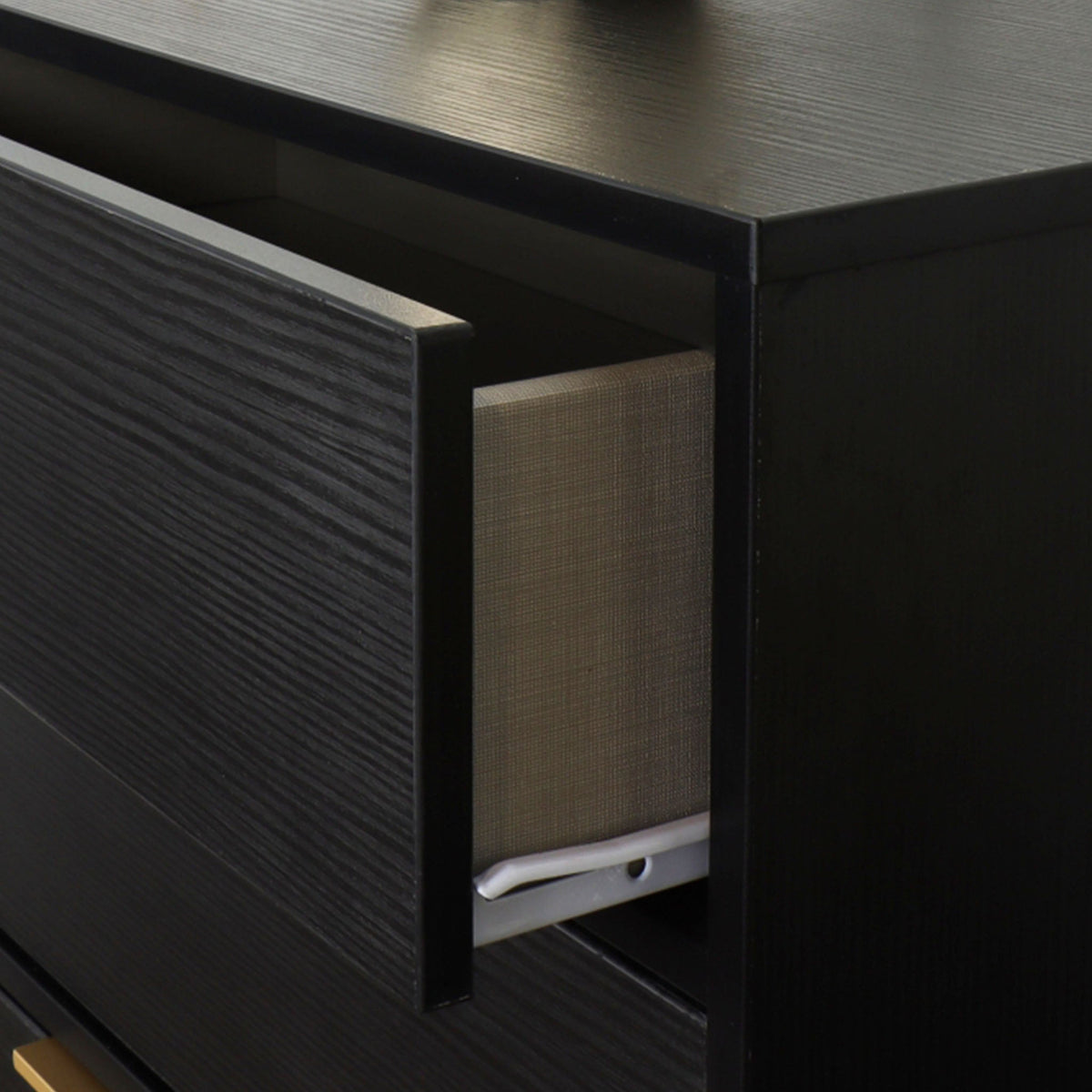 Hudson 1 Drawer with Open Shelf Side Table