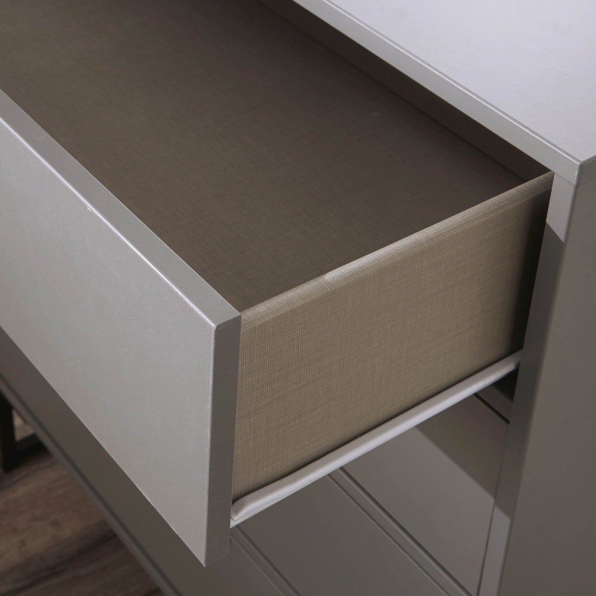 Hudson 1 Drawer with Open Shelf Side Table