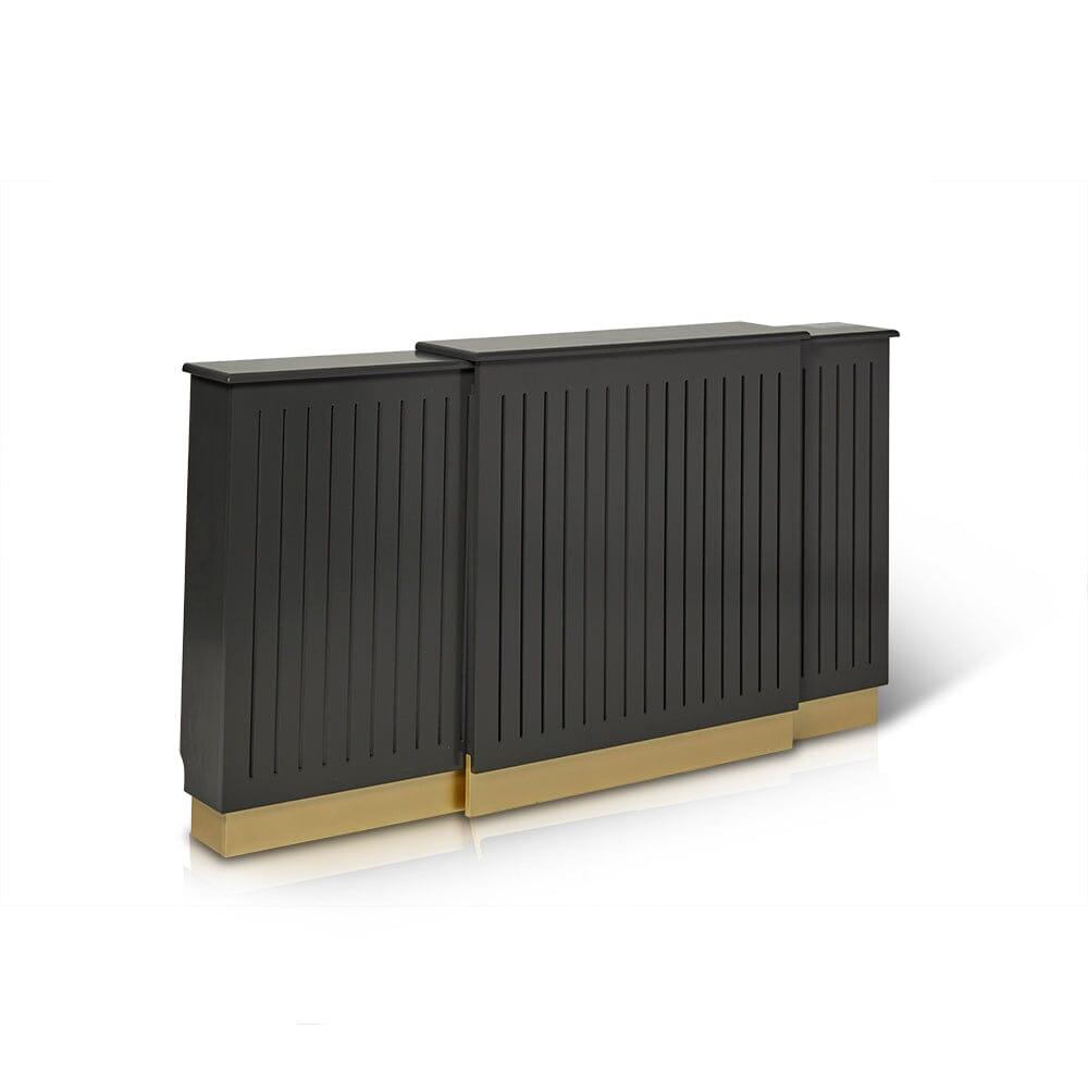 Iliana Extendable Radiator Cover in Charcoal Grey