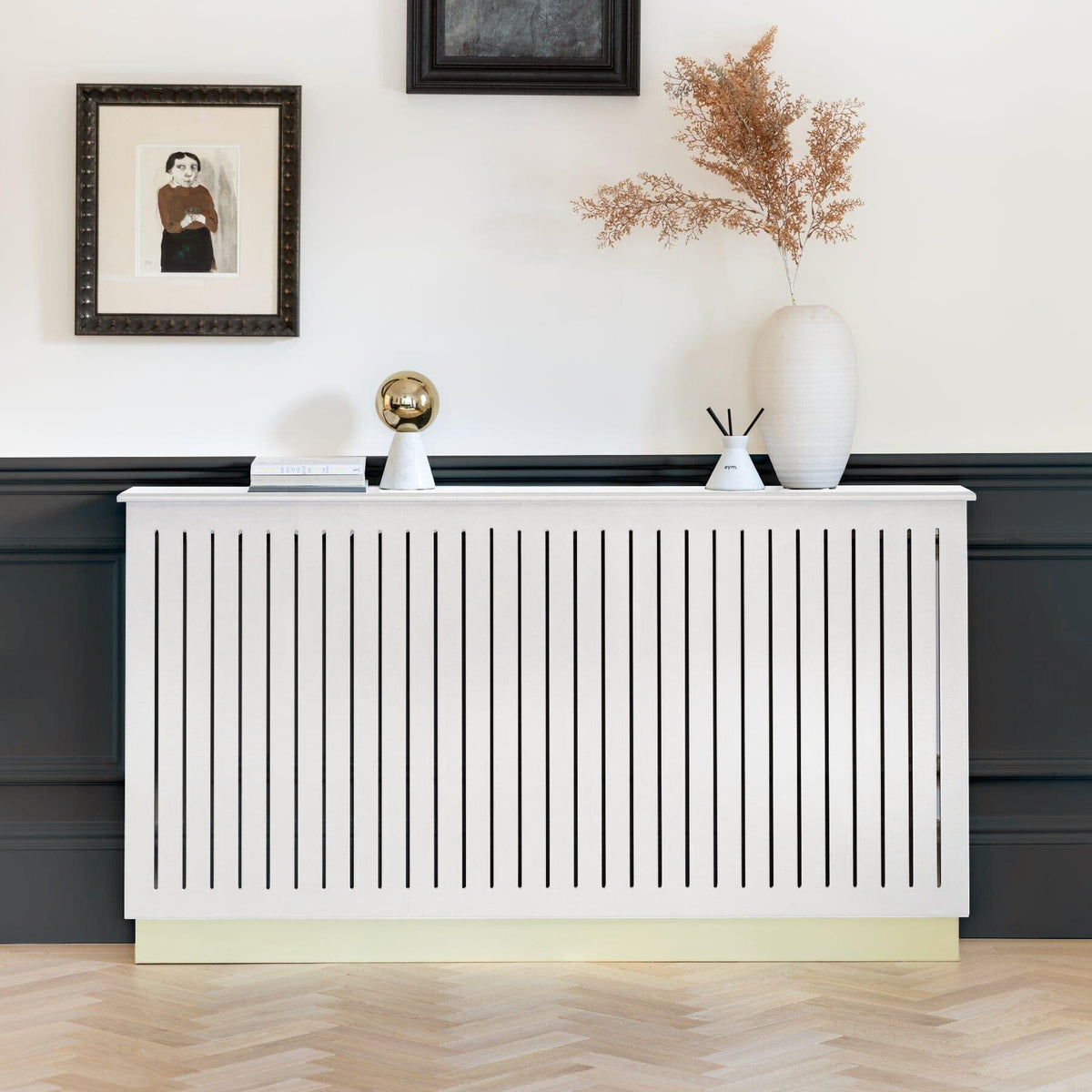 Outlet - Iliana Large Radiator Cover - Snow White