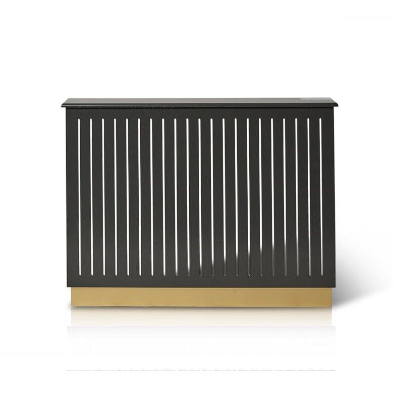OUTLET - Iliana Medium Radiator Cover in Charcoal Grey
