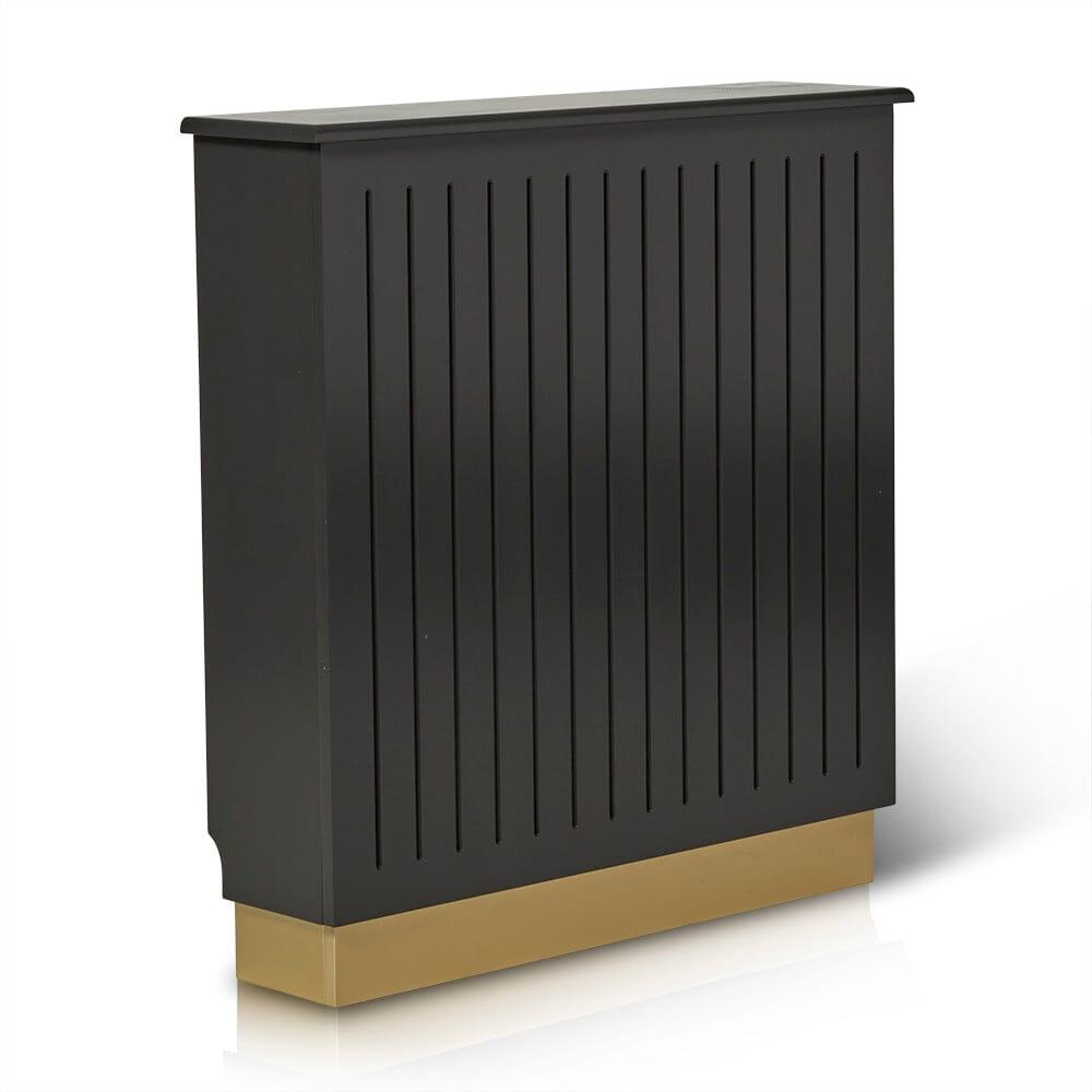Iliana Small Radiator Cover in Charcoal Grey