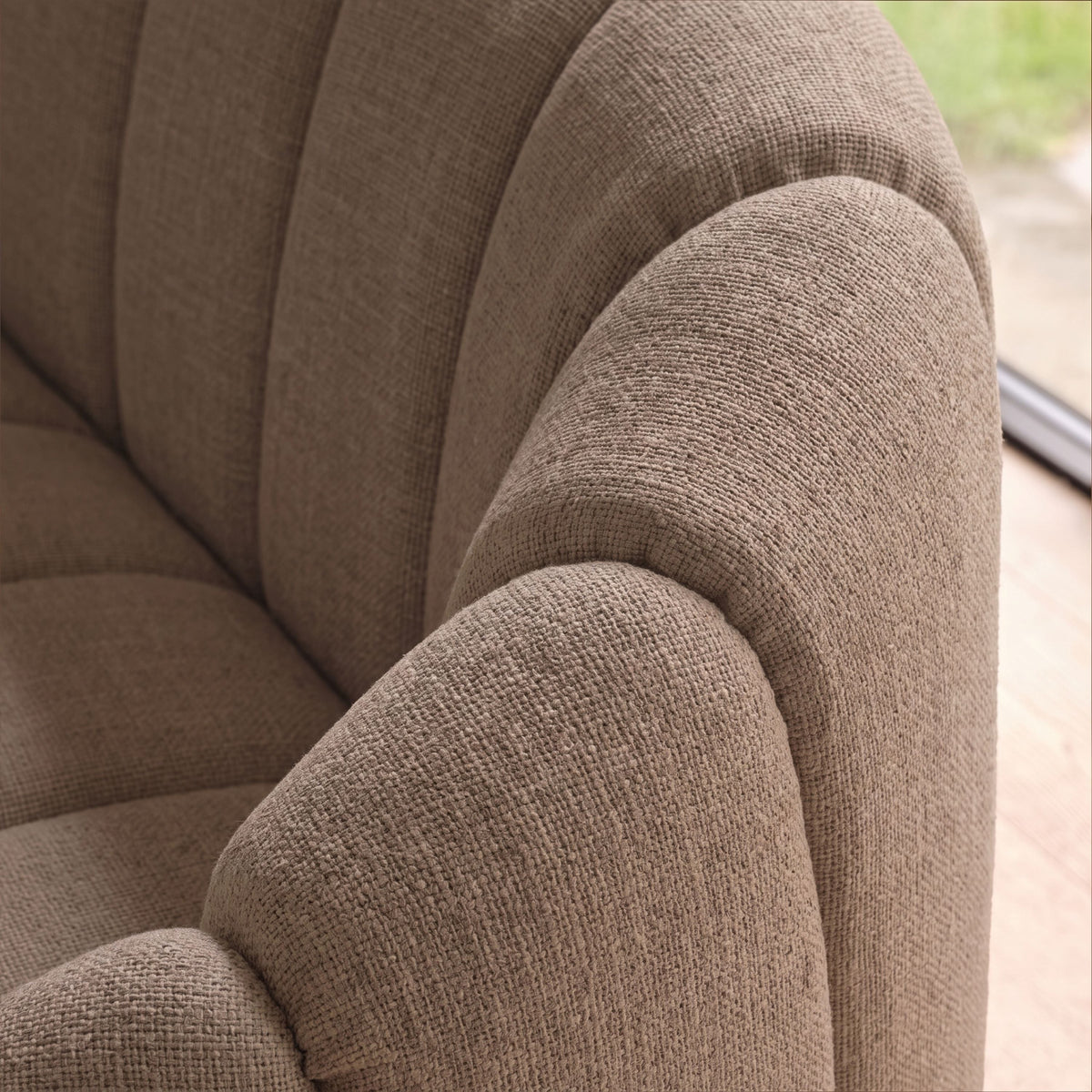 Dune 2 Seater Sofa - Natural Brown