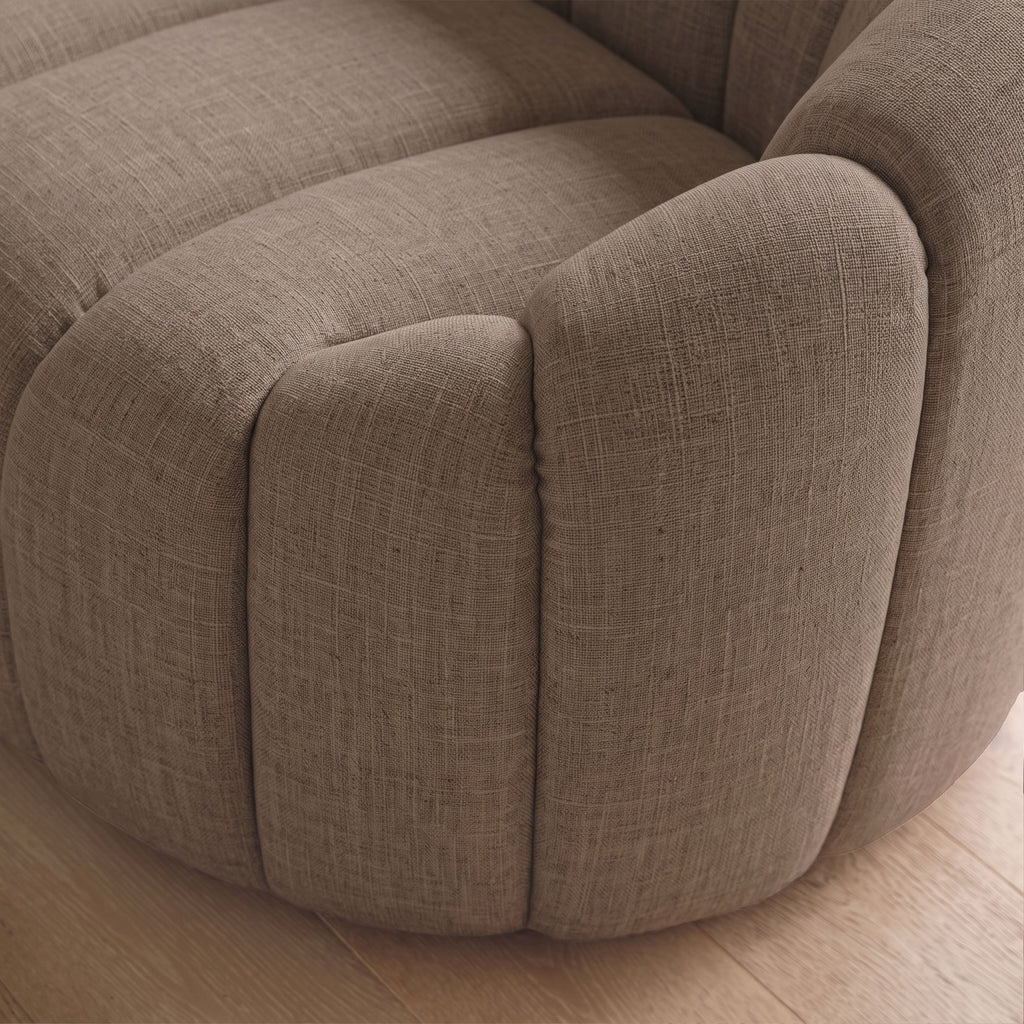 Dune 2 Seater Sofa - Natural Brown
