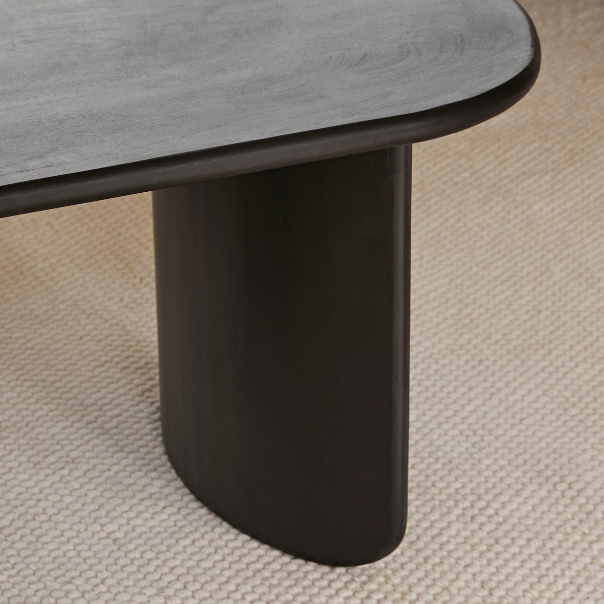 Imogen Black Acacia Wood Coffee table