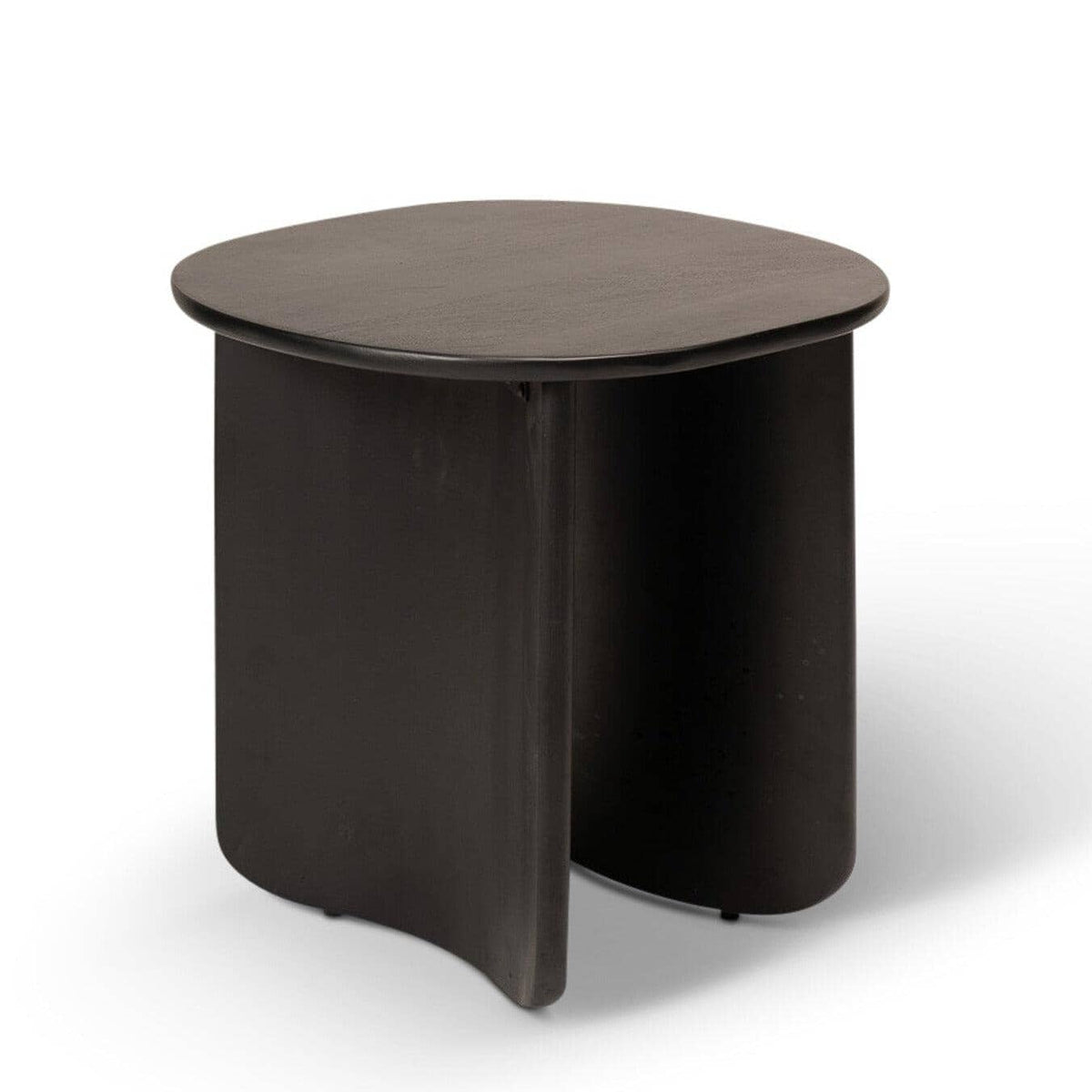 Imogen Black Acacia Wood Side Table