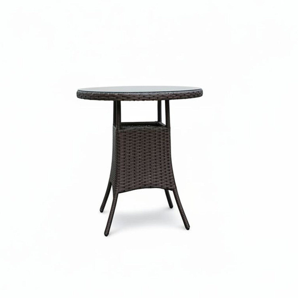 OUTLET - Kemble Bistro Table - Brown
