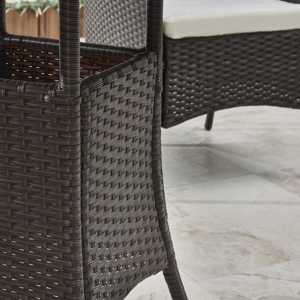 OUTLET - Kemble Bistro Table - Brown
