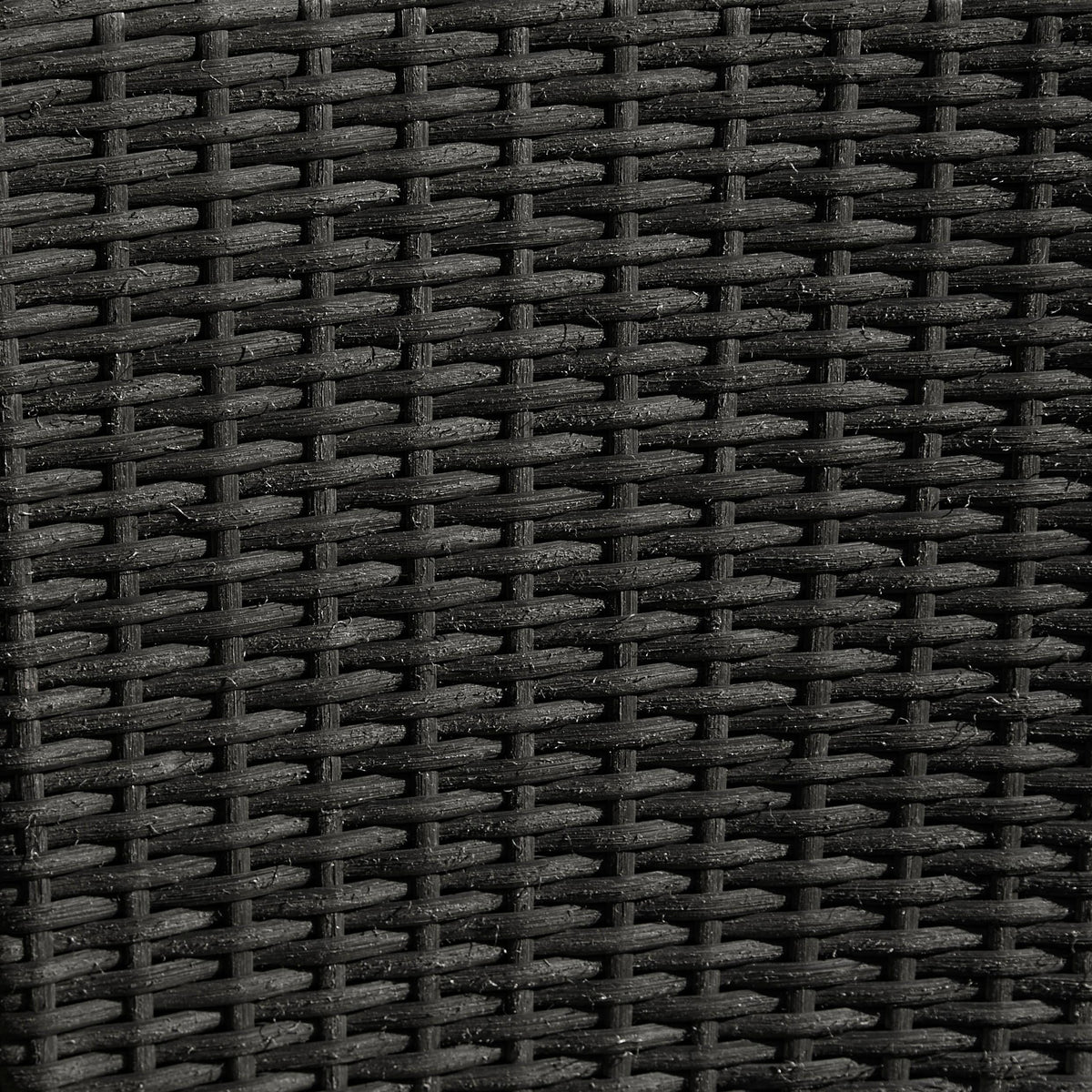 Cube 8 Seater Rattan Outdoor Dining Set - Black Weave
