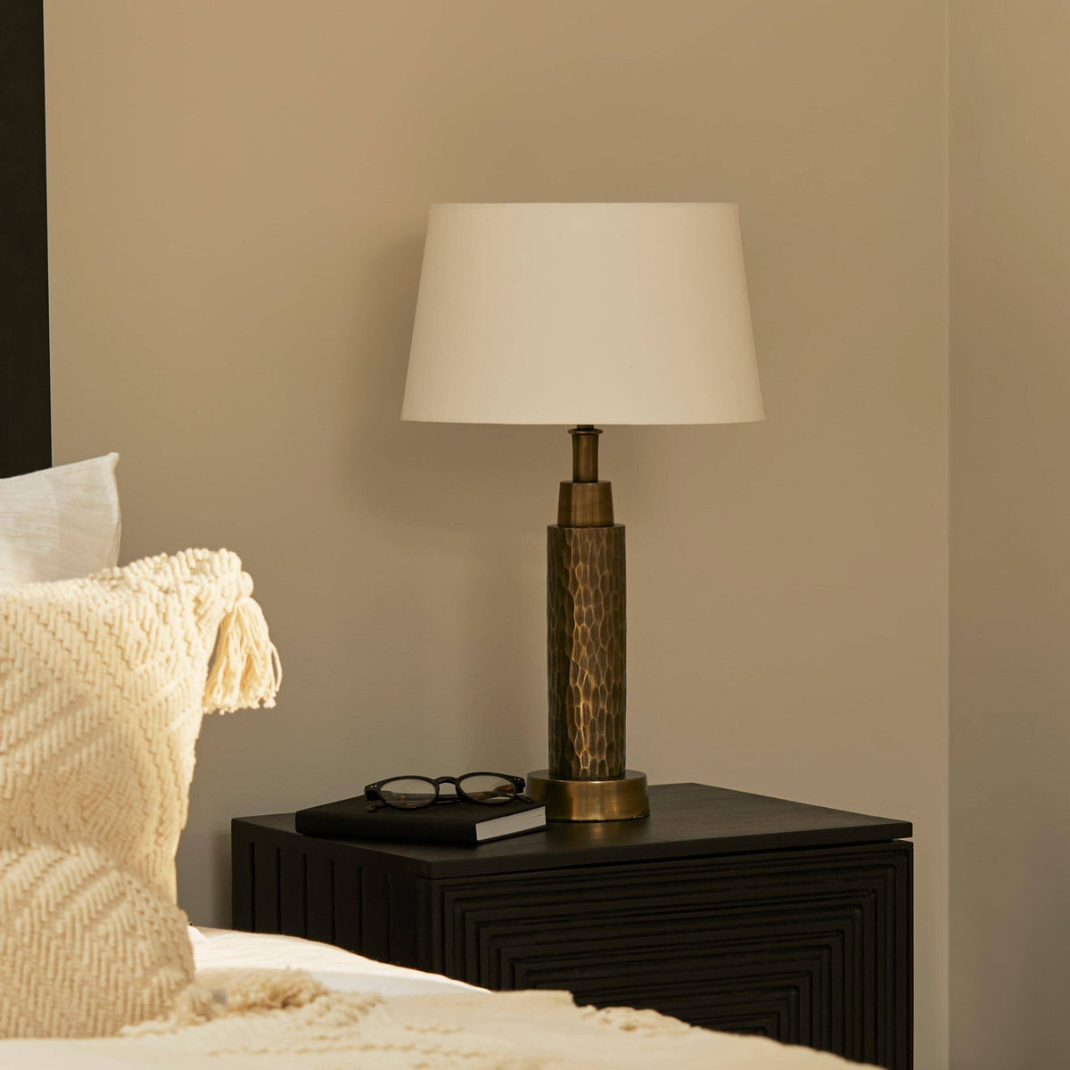 Kimmeridge 32cm Metal Lamp Base - Gold