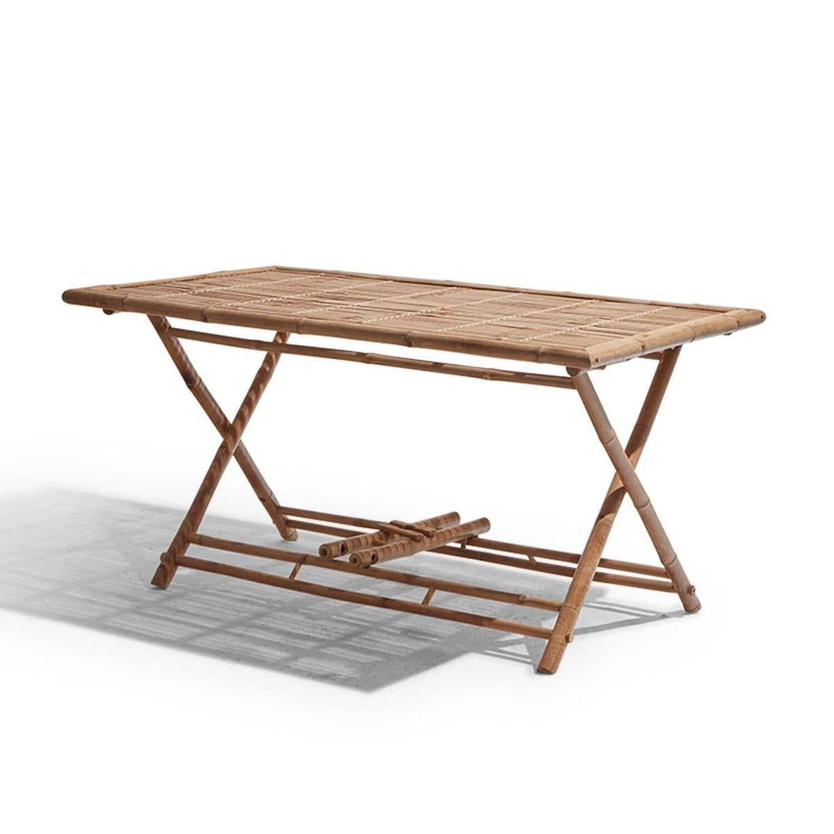 Outlet - Lila 6 Seater Bamboo Folding Garden Dining Table