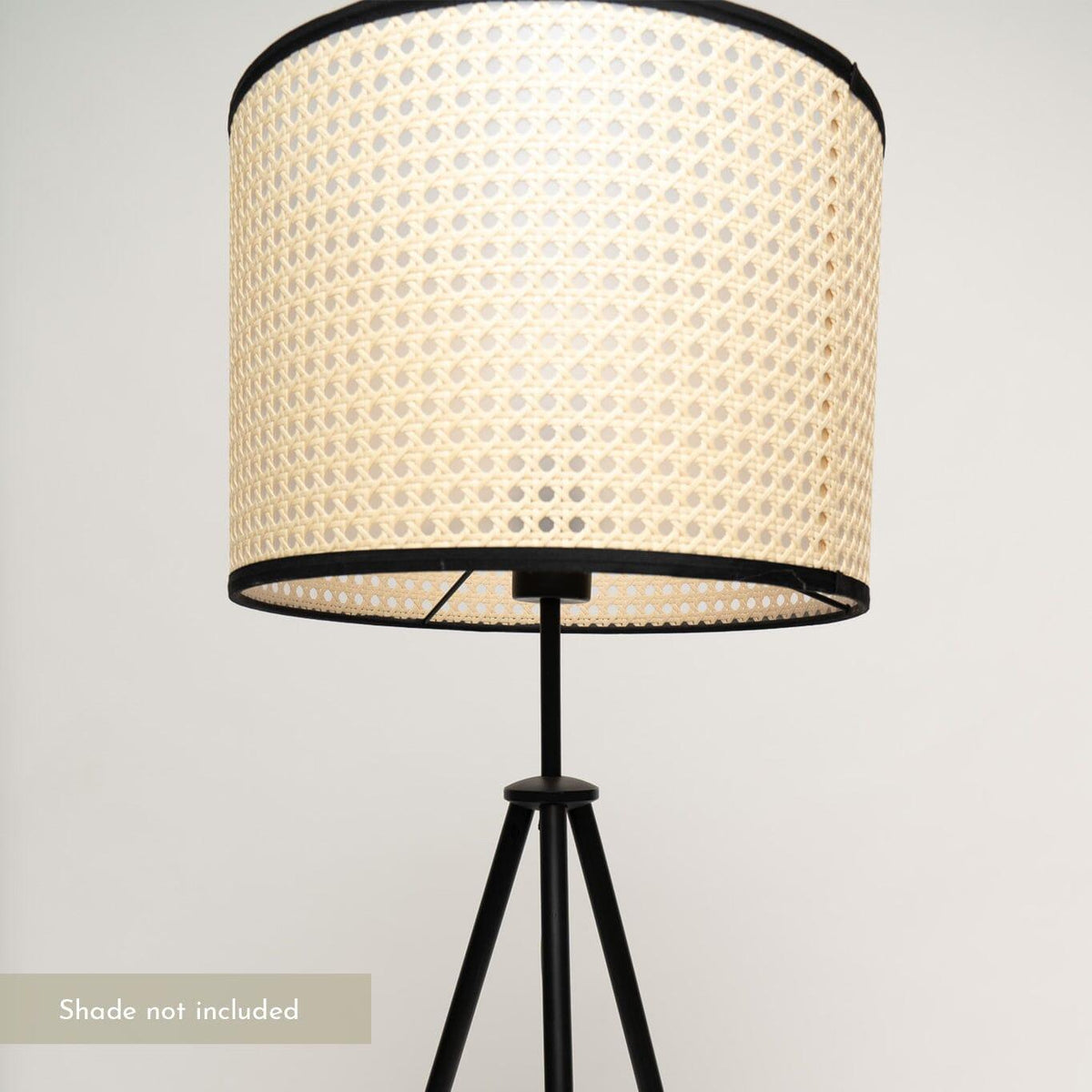 Litton 130cm Metal Floor Lamp - Black