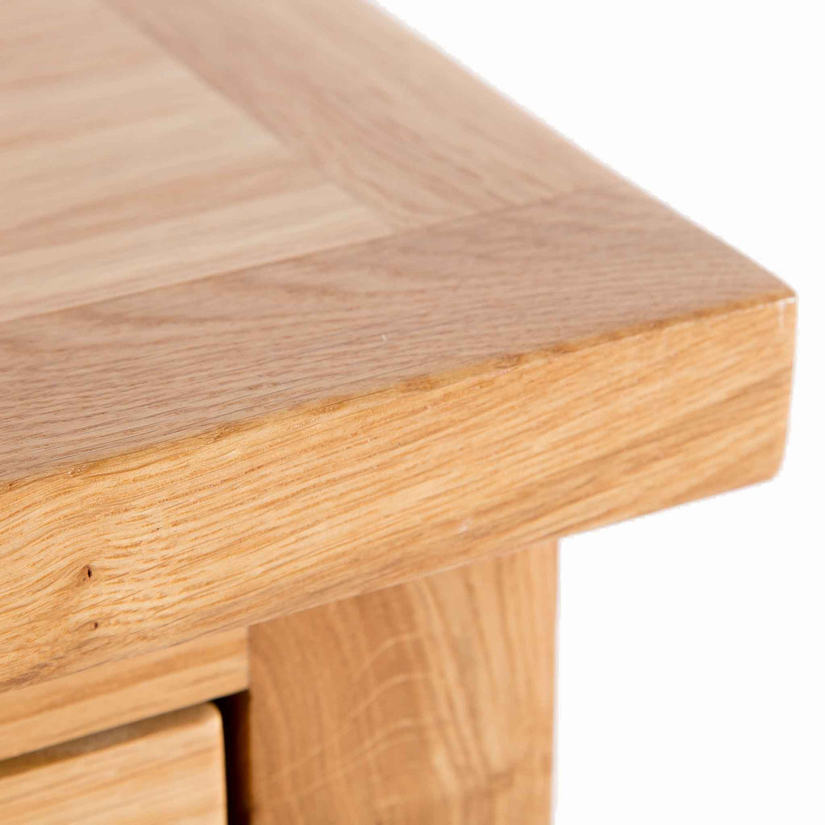 London Oak 4 Over 6 Chest Of Drawers