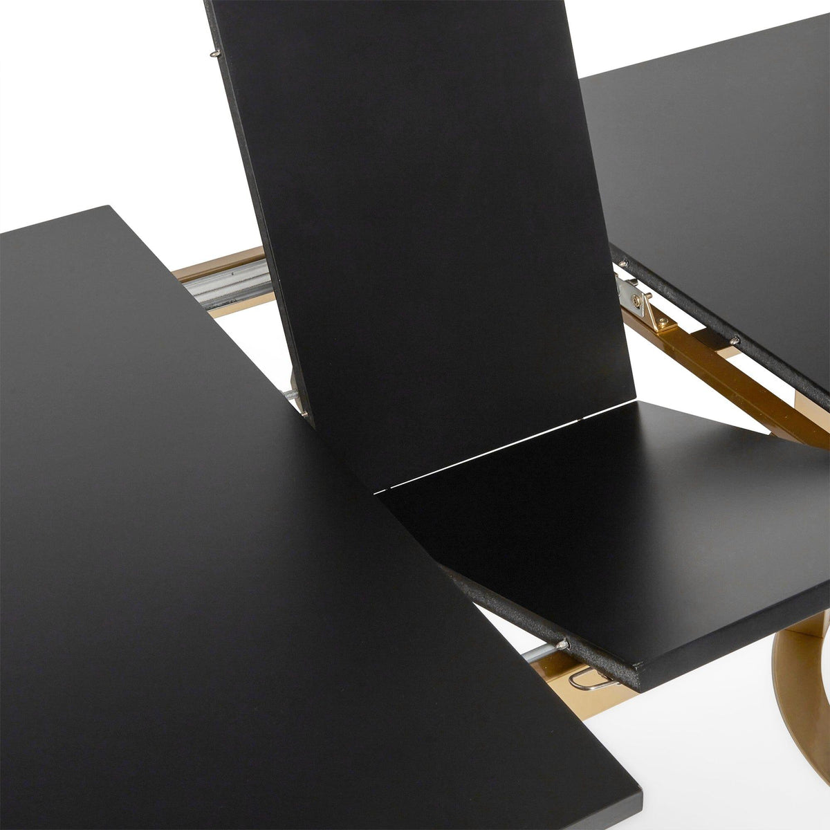 Lua Noir Black Dining Table - Extendable