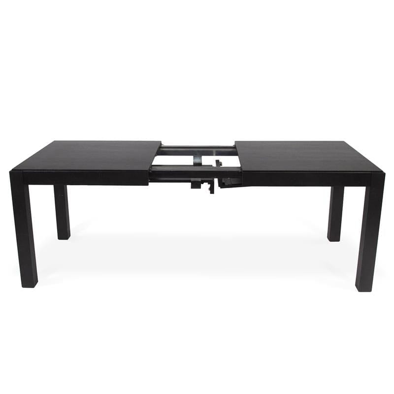 Magnus Black Wood Dining Table - Extendable