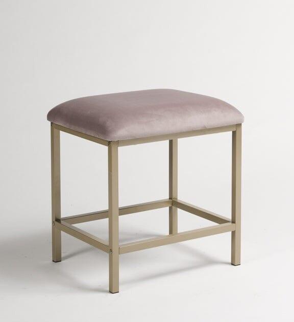 Outlet - Marie Dressing Table Stool - Pink