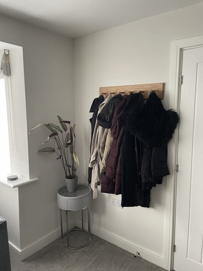 OUTLET - Willow Wooden Coat Rack - Oak
